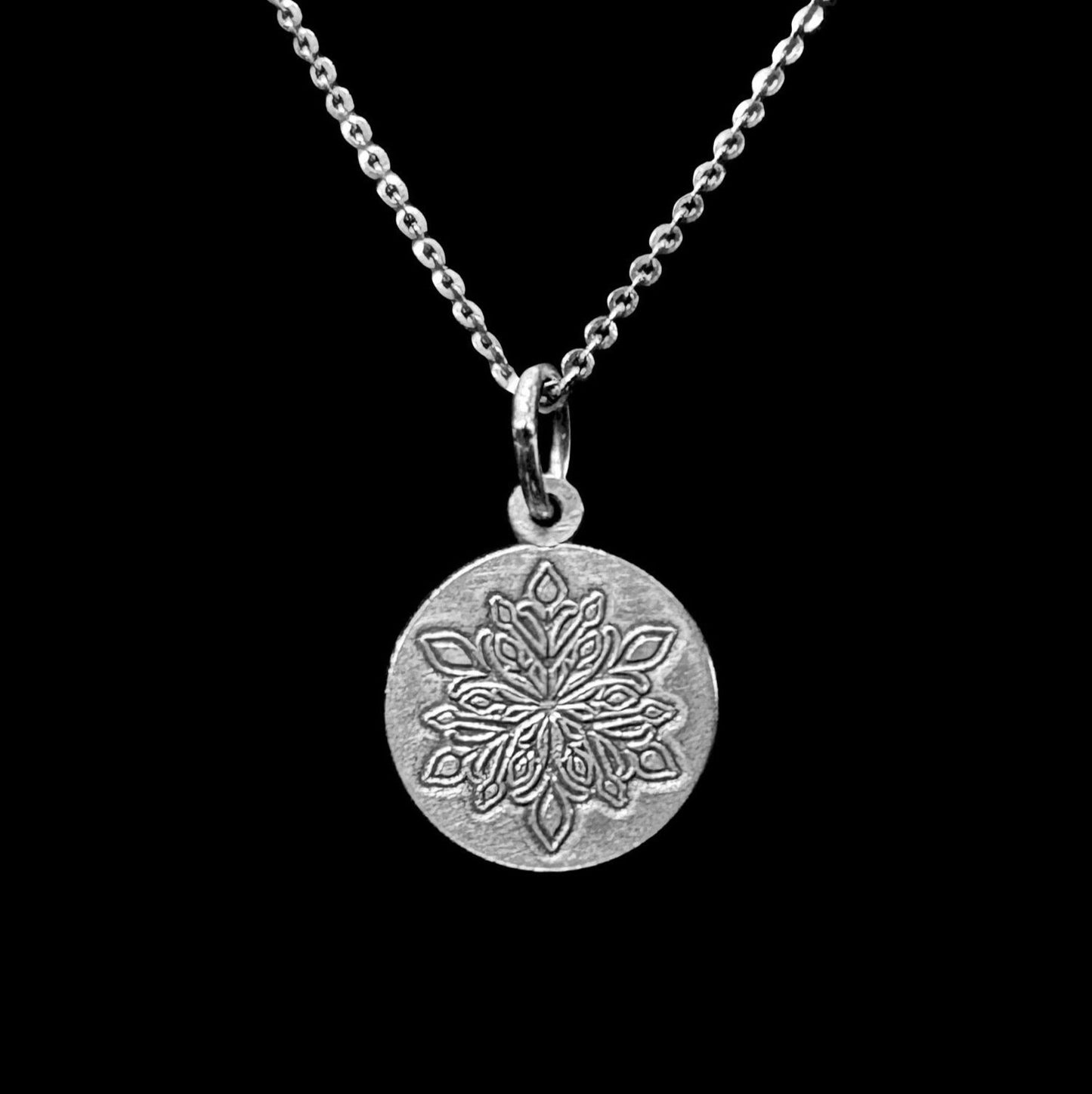 Sterling Silver Snowflake Necklace