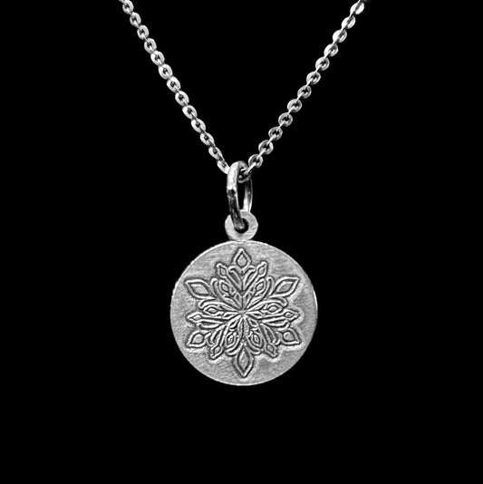 Sterling Silver Snowflake Necklace