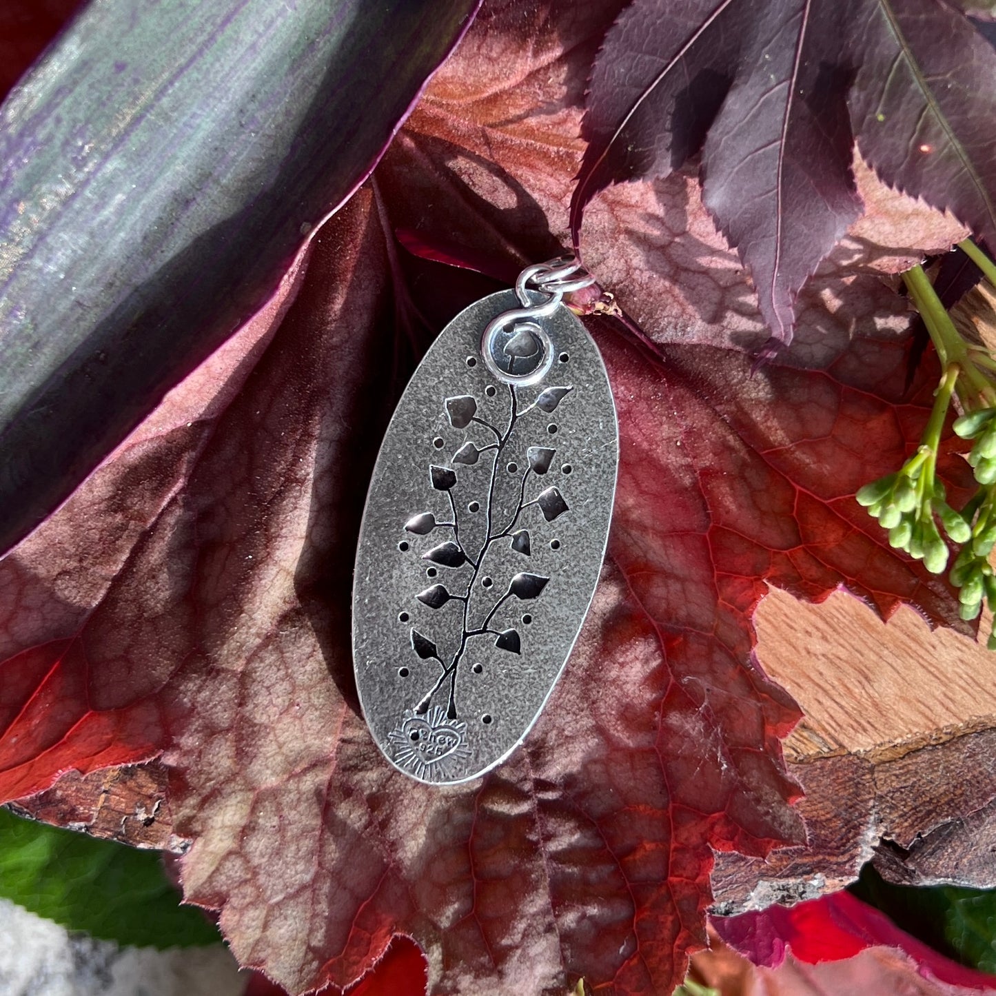 "Jaylene" Handmade Ametrine & Sterling Silver Necklace