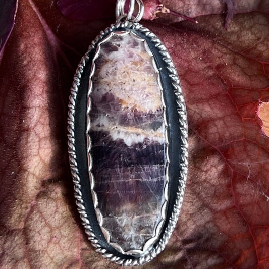 "Jaylene" Handmade Ametrine & Sterling Silver Necklace