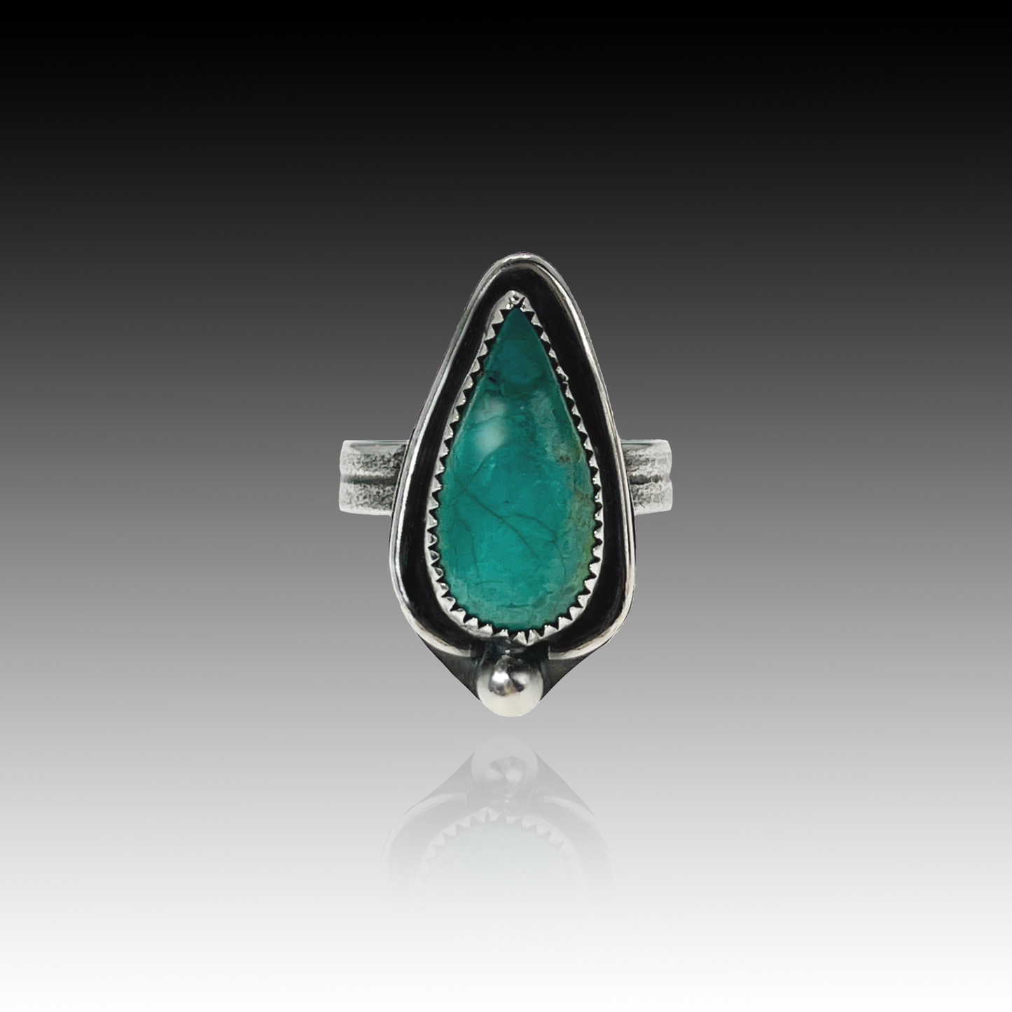 "Doli" Turquoise and Sterling Silver Ring