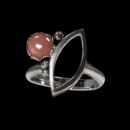 "Dawn" - Sunstone Sterling Silver Ring