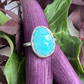 "Elle" Amazonite and Sterling Silver Ring