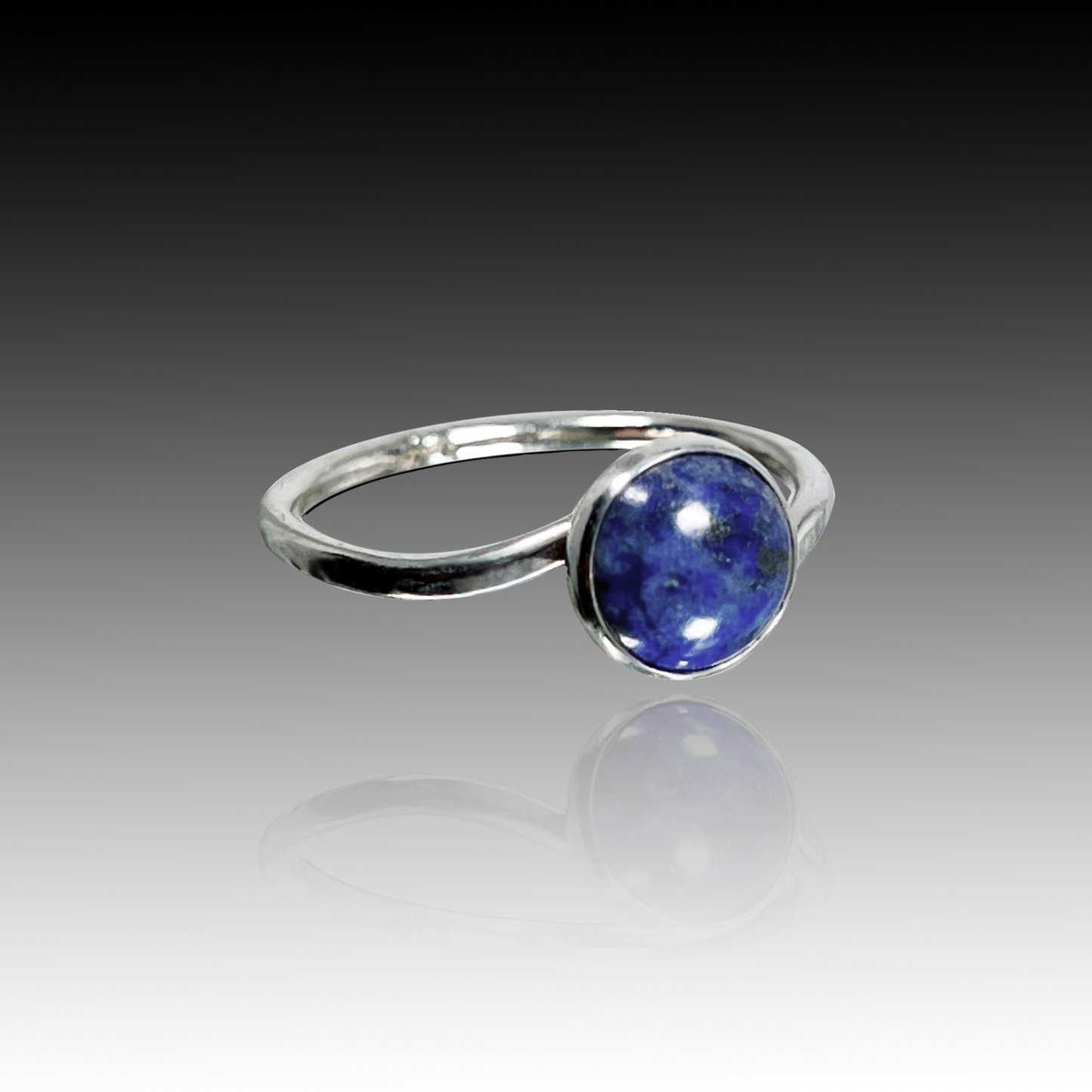 "Jaylee" - Lapis Lazuli & Sterling Silver Ring