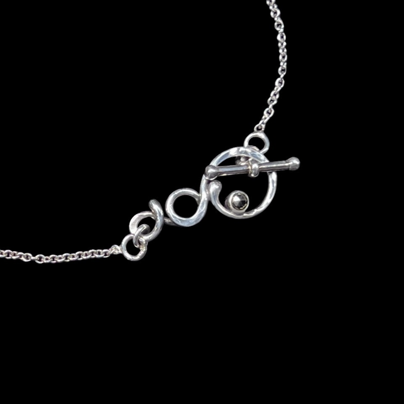 Hematite Sterling Silver Bracelet