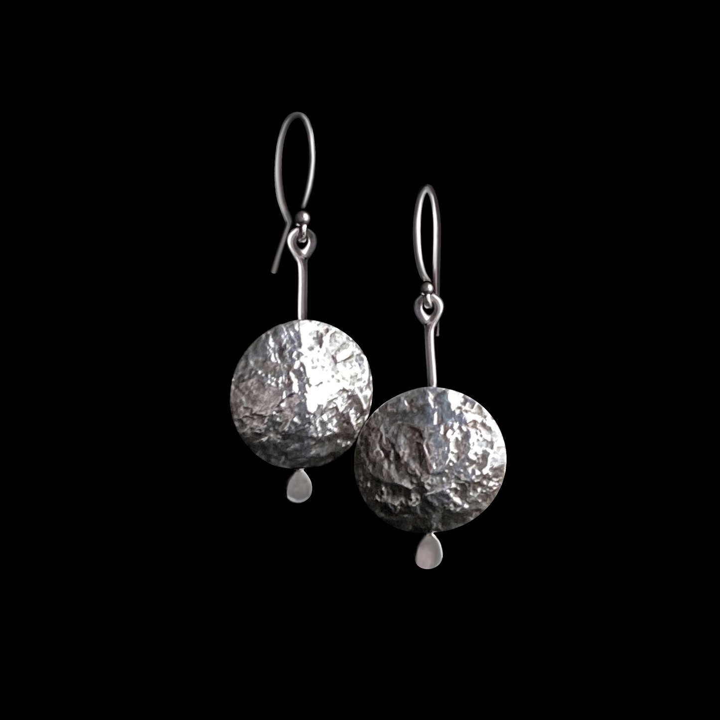 Handmade Reclaimed Sterling Silver Earrings