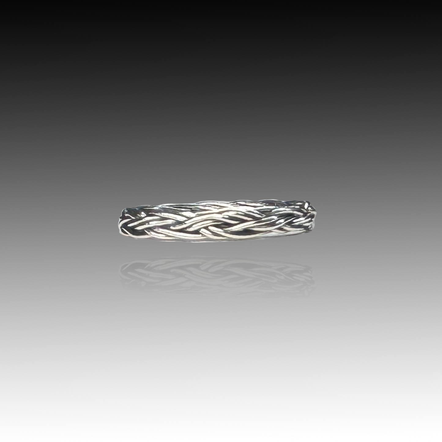 "Lacie" Braided Sterling Silver Ring