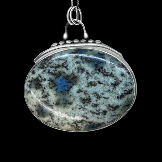 "Pongo" K2 & Sterling Silver Necklace