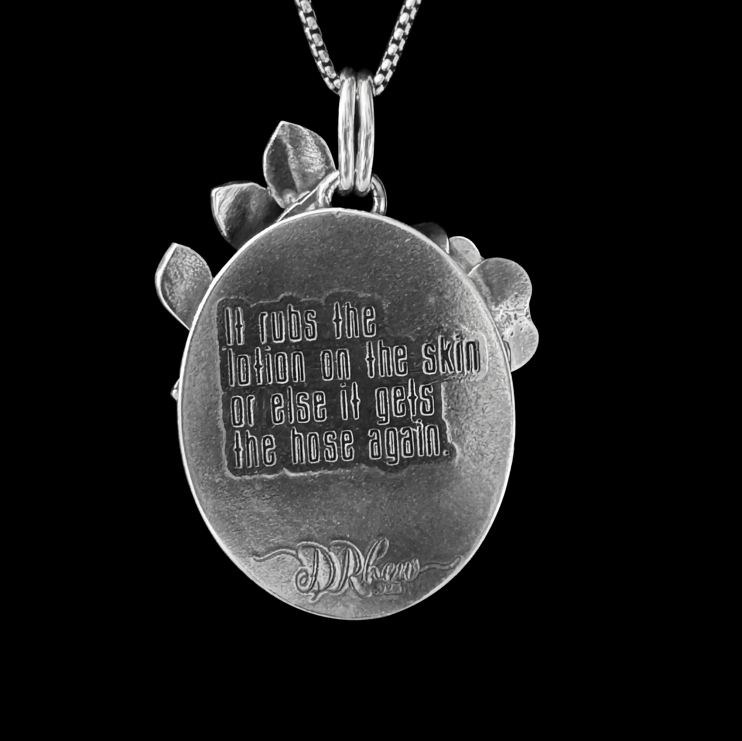 "Starling"  Sterling Silver Necklace Inspired by Silence of the Lambs