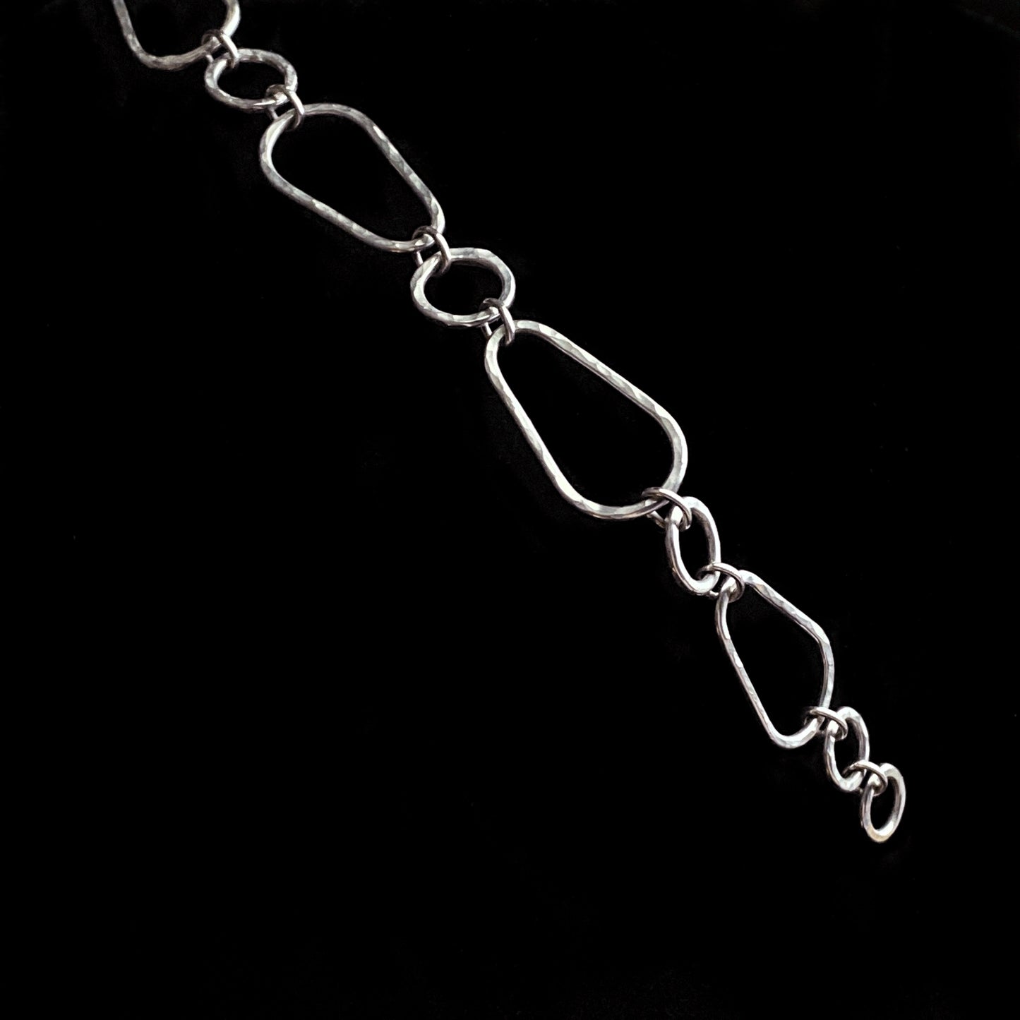 Geometric Sterling Silver Bracelet