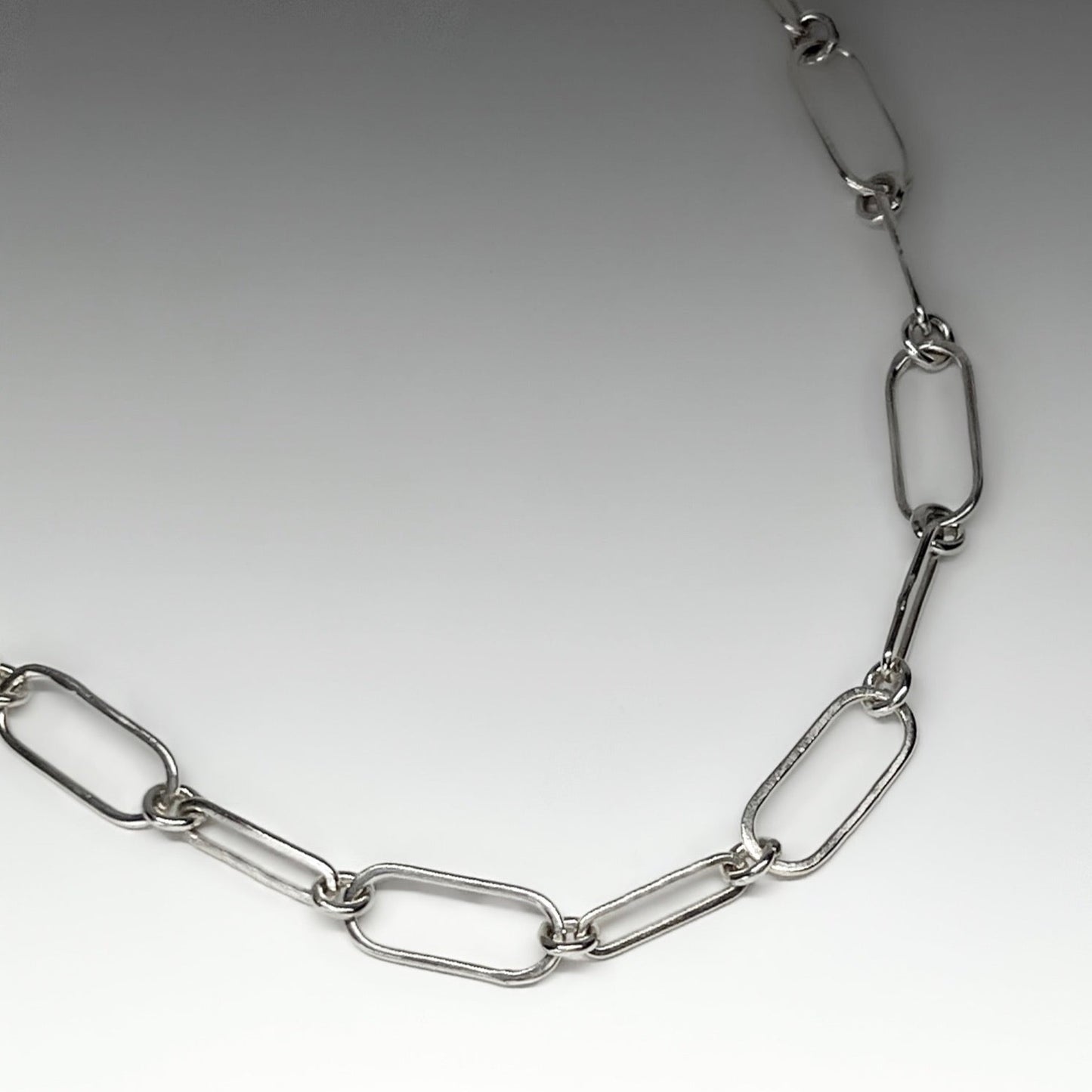 Sterling Silver Paperclip Chain