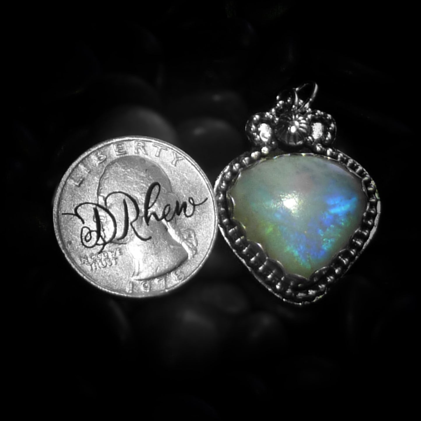"Chroma" Moonstone & Sterling Silver Necklace