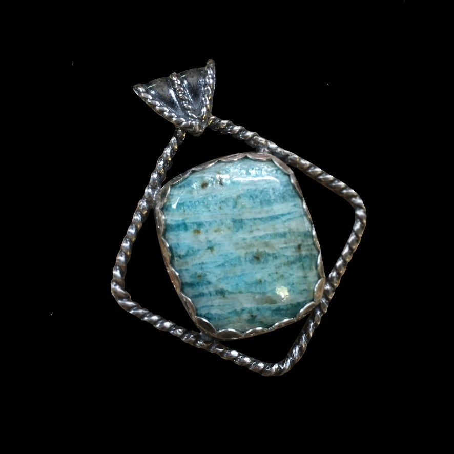 Kai - Amazonite and Sterling Silver Necklace