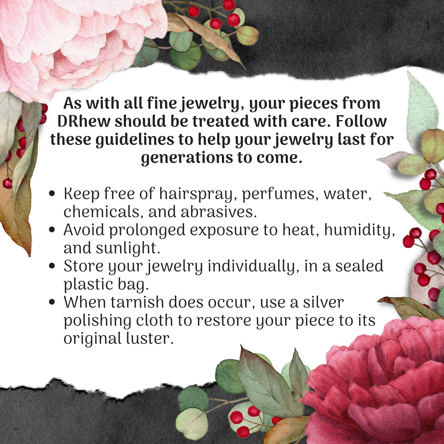 Sterling Silver Bee & Flower Earrings