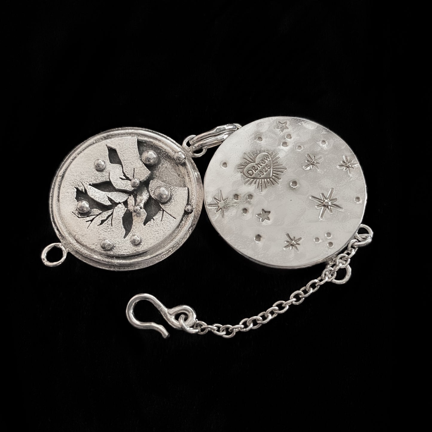 Demeter Sterling Silver Locket Necklace