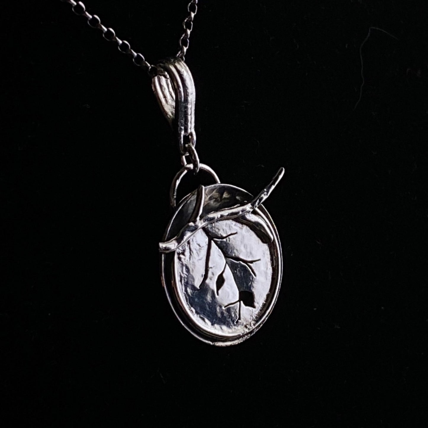 "Dram" Sterling Silver Necklace
