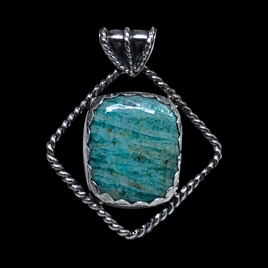 Kai - Amazonite and Sterling Silver Necklace