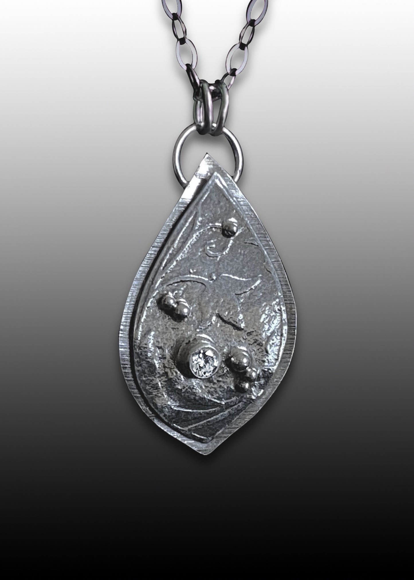 Tatum - Sterling Silver & Cubic Zirconia Necklace