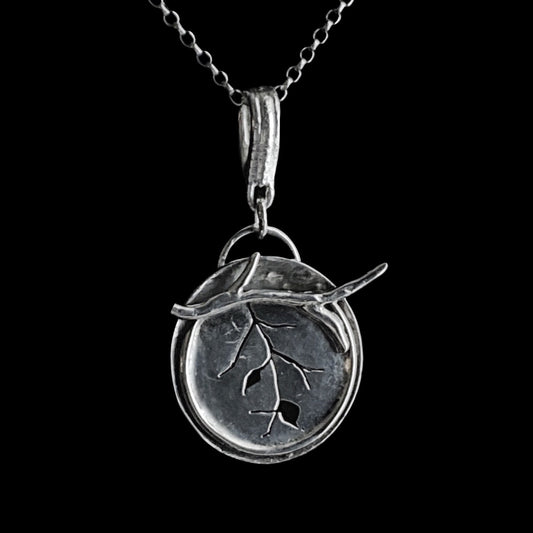"Dram" Sterling Silver Necklace
