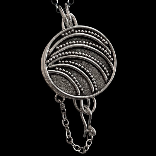 "Calypso" Sterling Silver Locket Necklace