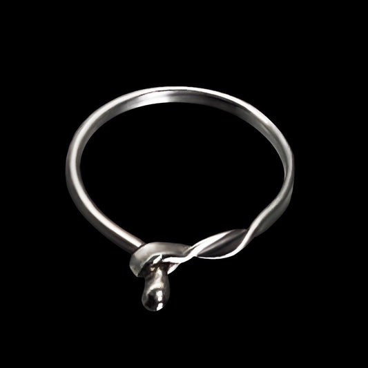 "Freddie" Sterling Silver Ring