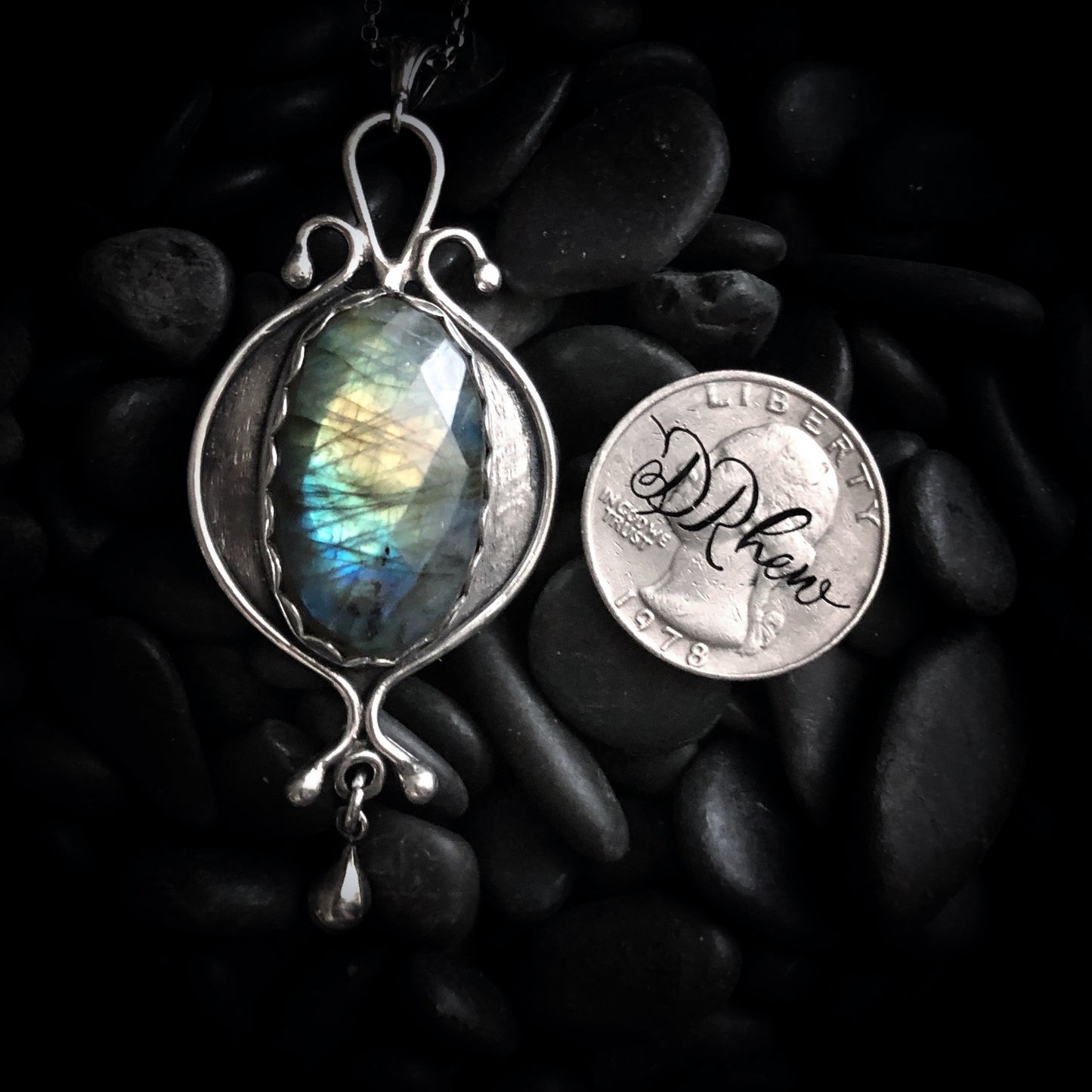 Looking Glass - Labradorite & Sterling Silver Necklace
