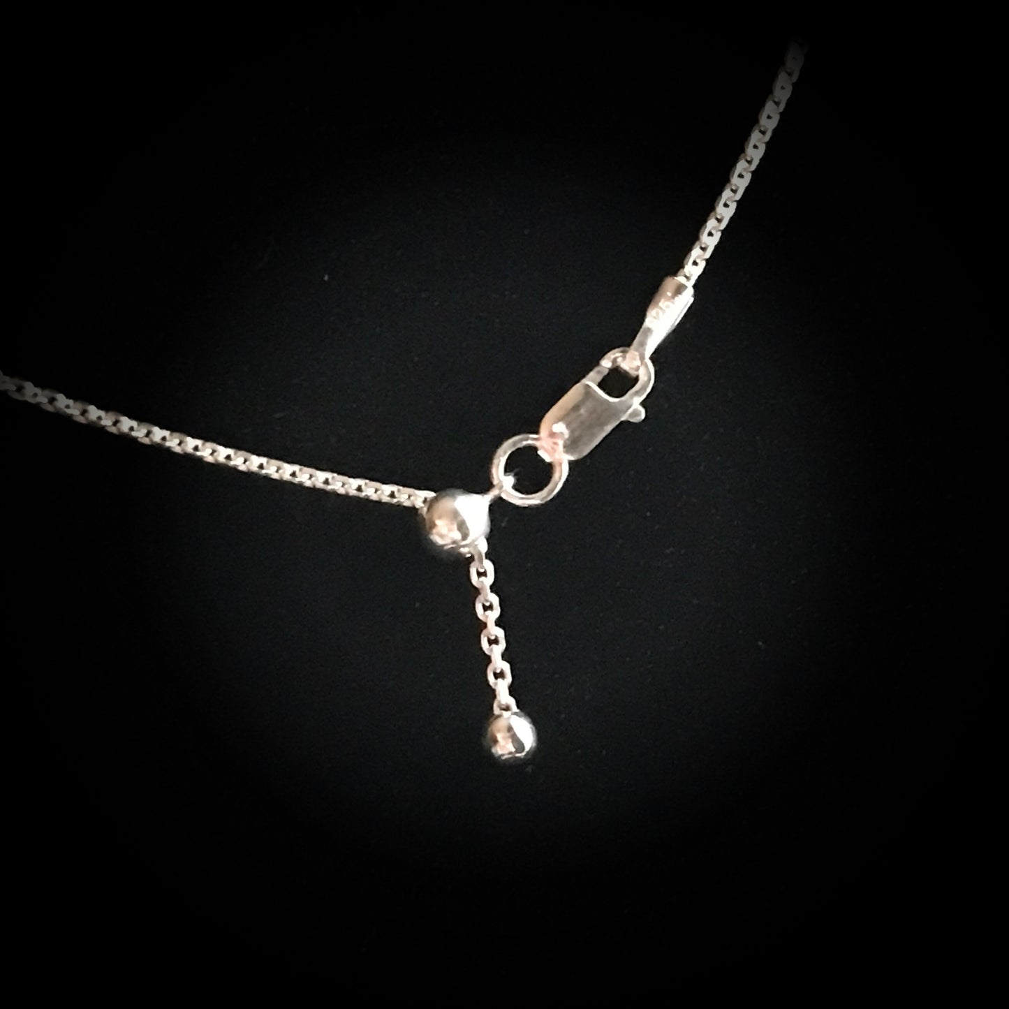 Adjustable Sterling Silver Chain