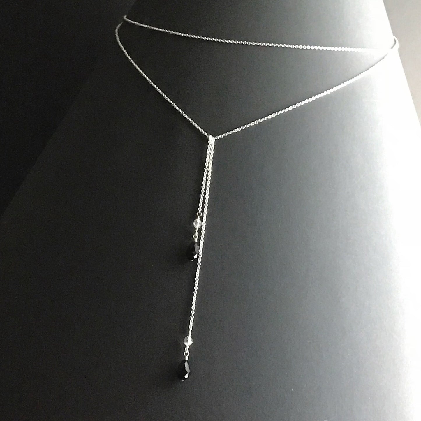 Becca - Sterling Silver Lariat