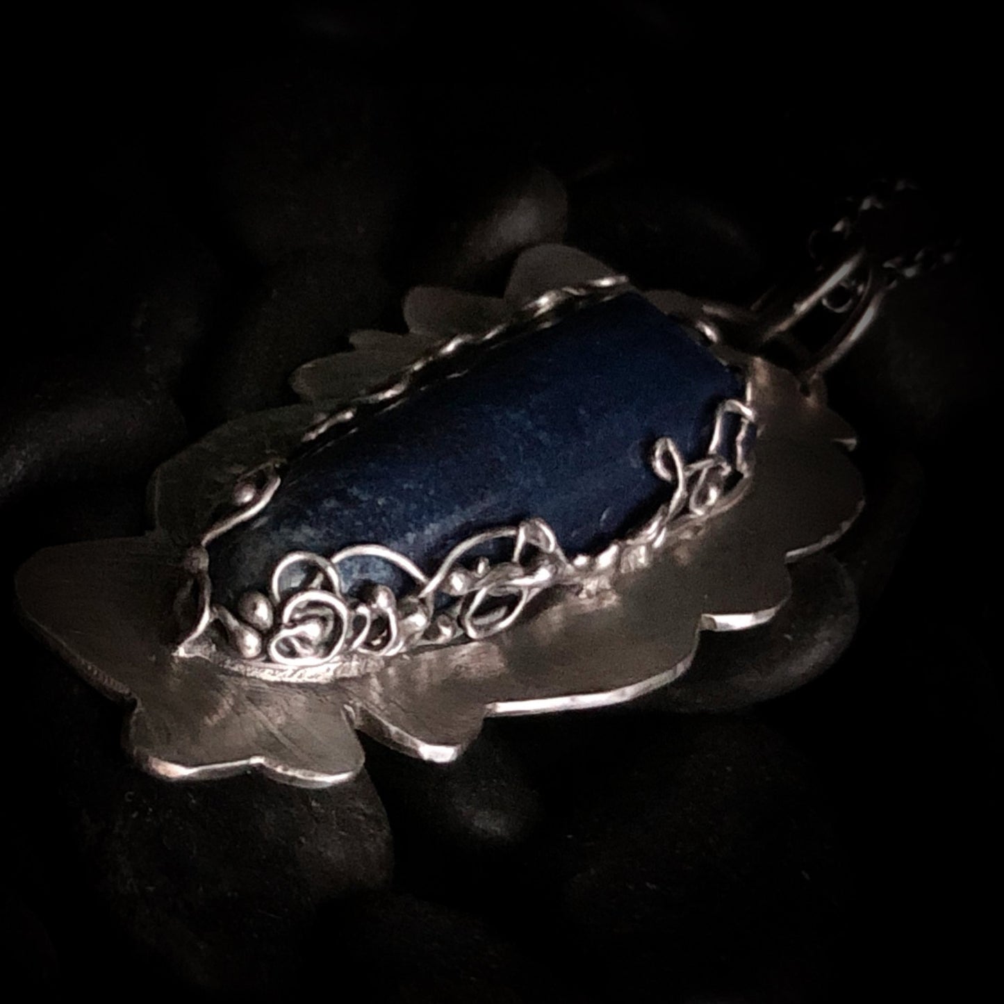Hybrid - Lapis & Sterling Silver Necklace