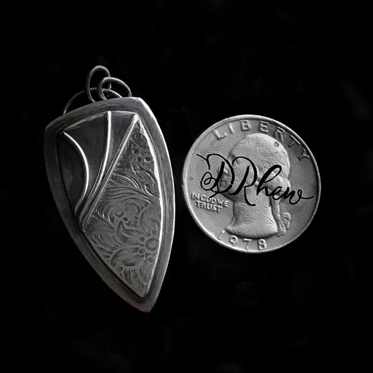 Wolfsbane Sterling Silver Necklace