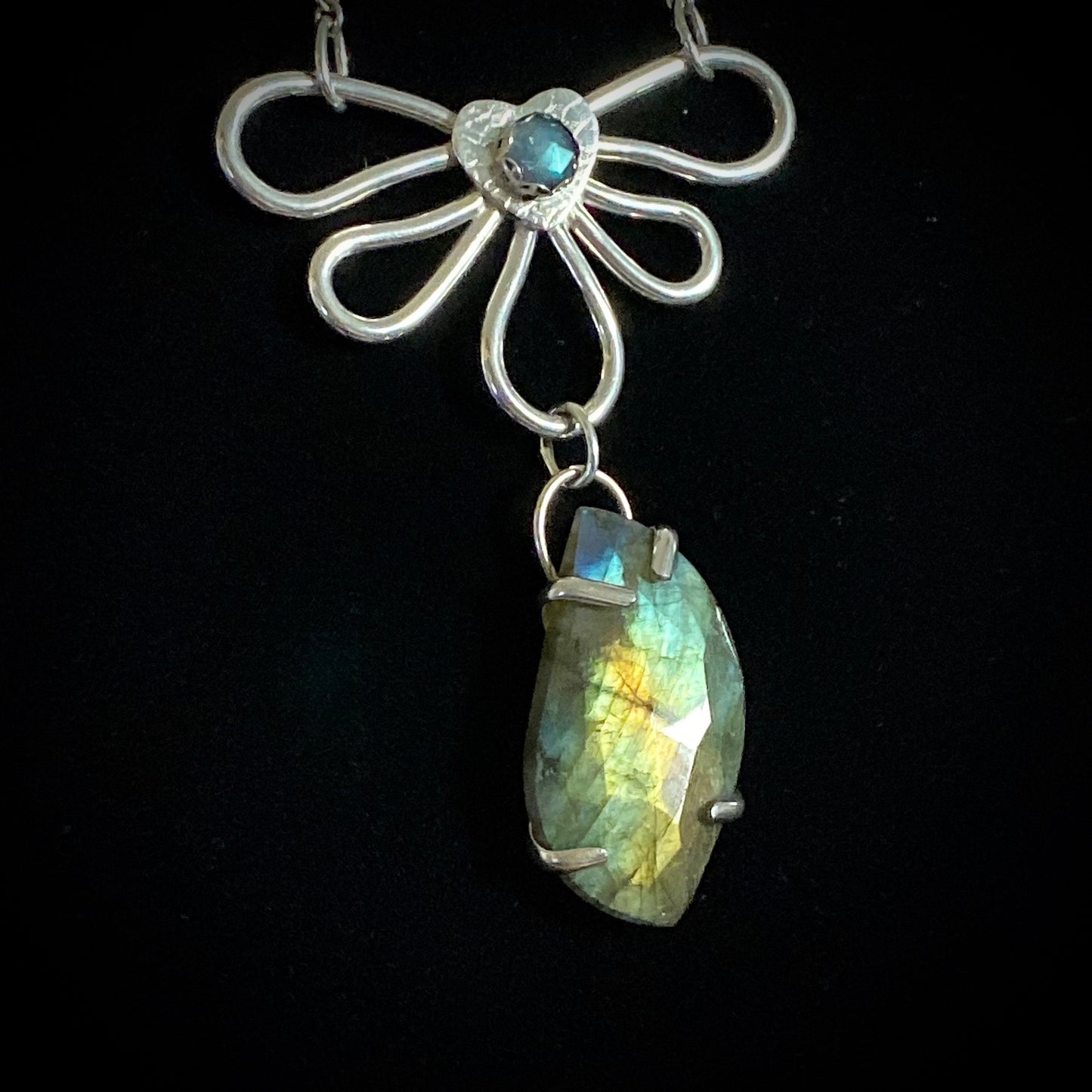 Credence - Labradorite & Sterling Silver Necklace