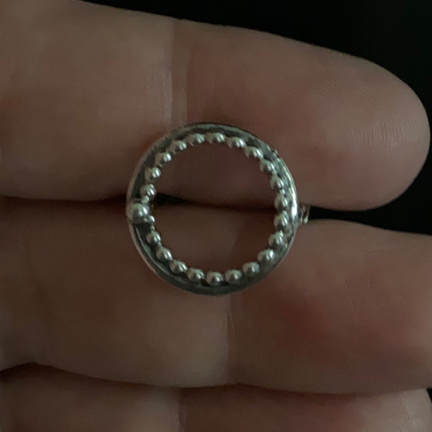 Blip - Handmade Sterling Silver Ring