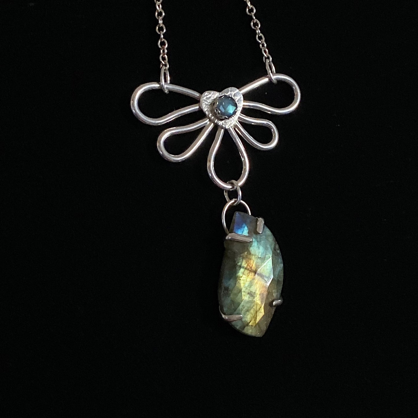 Credence - Labradorite & Sterling Silver Necklace
