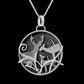 Fawn - Deer Family Sterling Silver Necklace