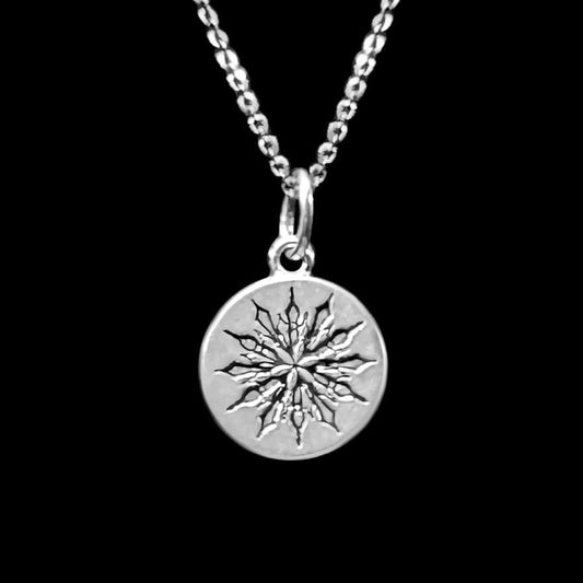 Sterling Silver Snowflake Necklace