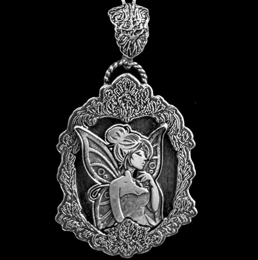 "Peri" Sterling Silver Fairy Necklace