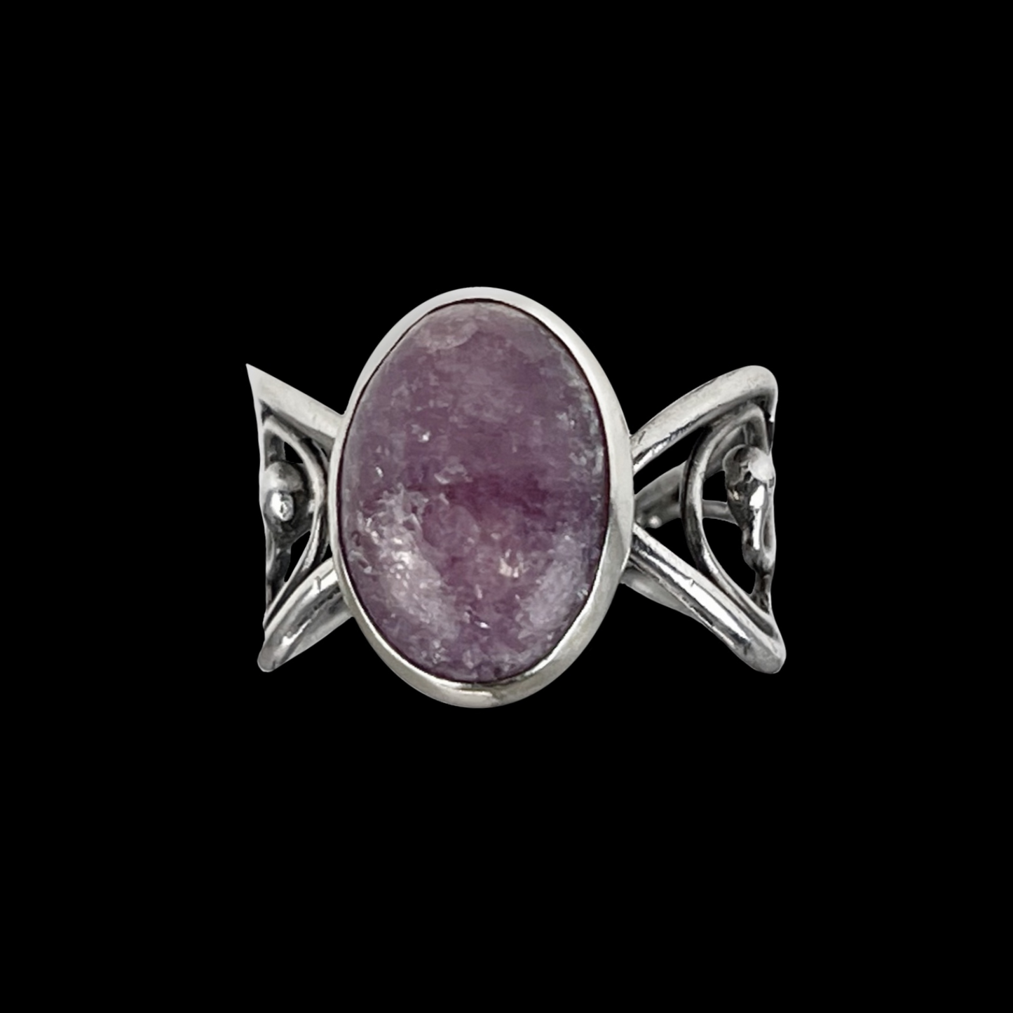 "Hyacinth" Charoite Sterling Silver Ring