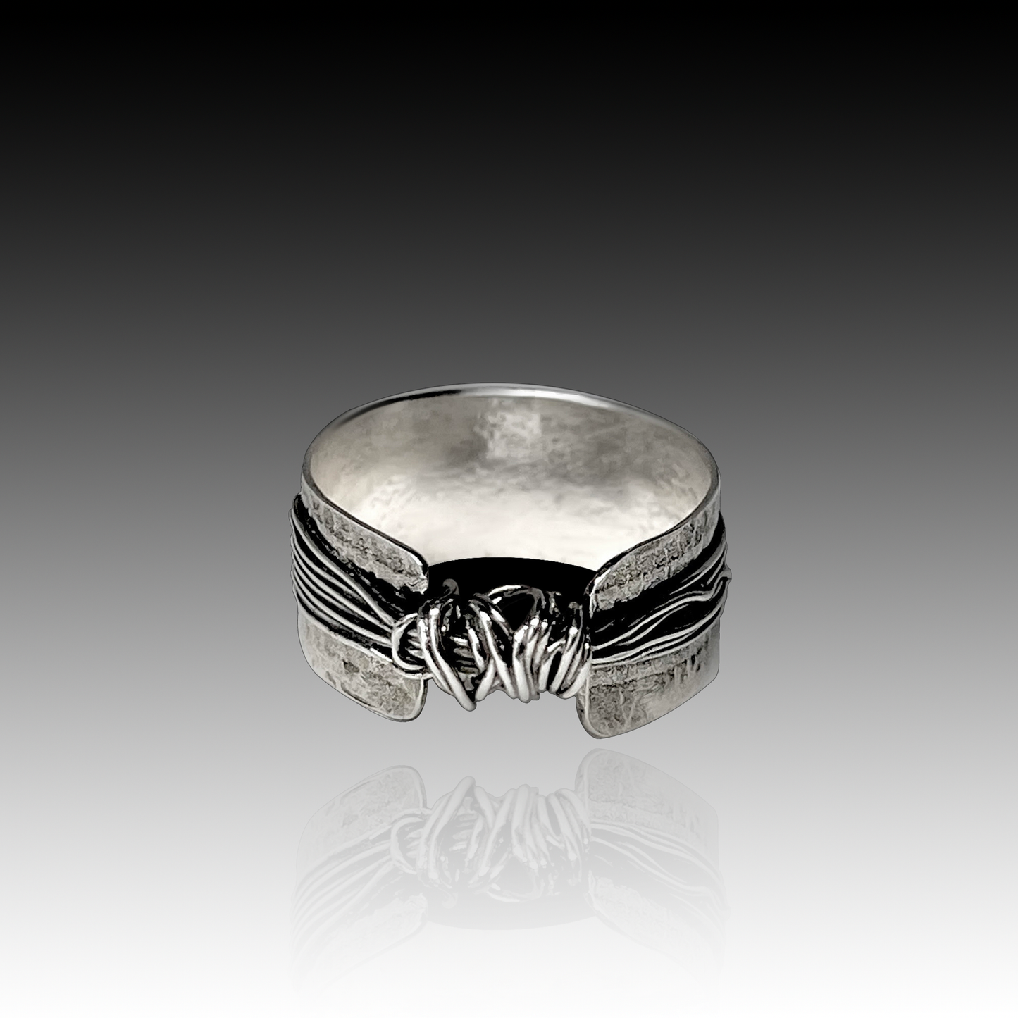 "Mend" - Sterling Silver Ring