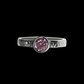 Taffy - Ring Pink Cubic Zirconia & Sterling Silver Ring