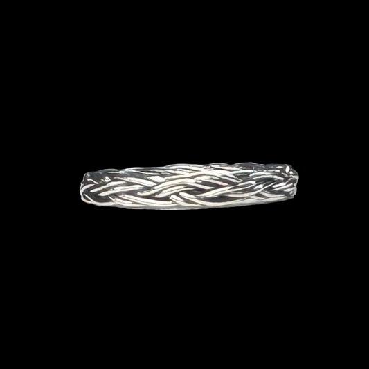 "Lacie" Braided Sterling Silver Ring