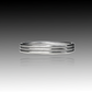 Triple Stack Sterling Silver Ring