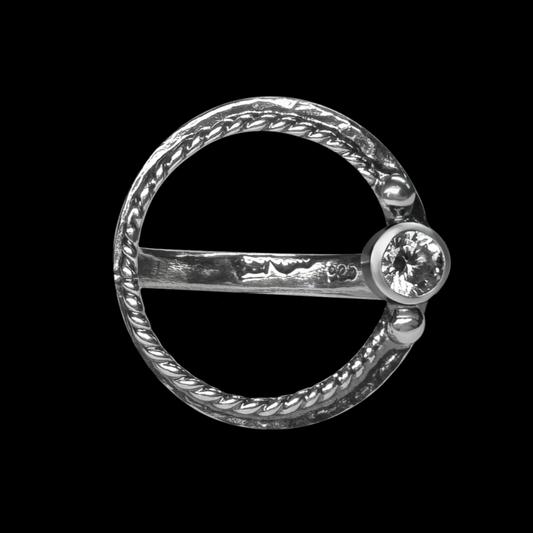 "Rikki" Cubic Zirconia & Sterling Silver Ring