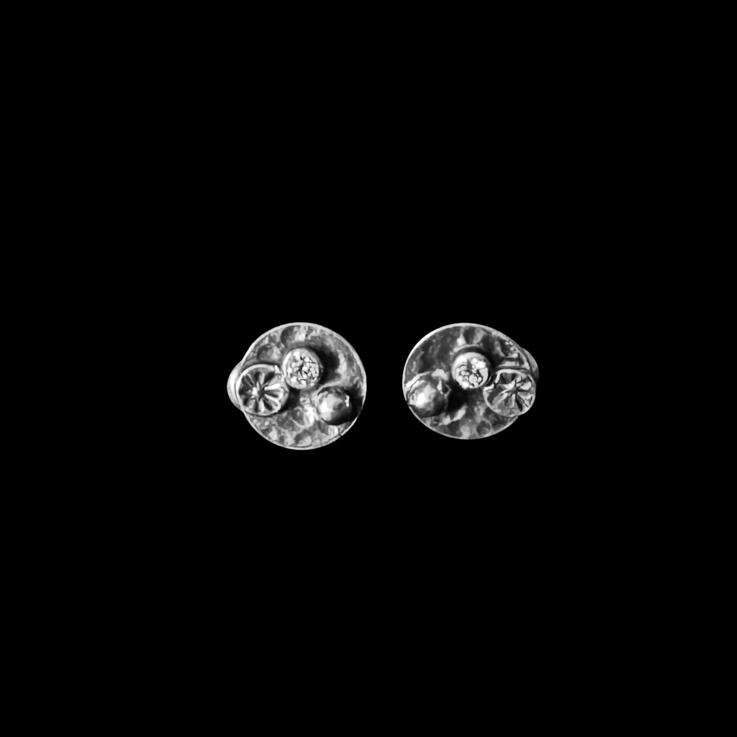 Cubic Zirconia and Sterling Silver Earrings