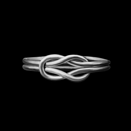 Loop in Loop - Sterling Silver Ring