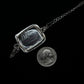 Circe - Crystal Quartz & Sterling Silver Locket Necklace