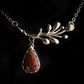 Arbor - Crazy Lace Agate & Sterling Silver Necklace