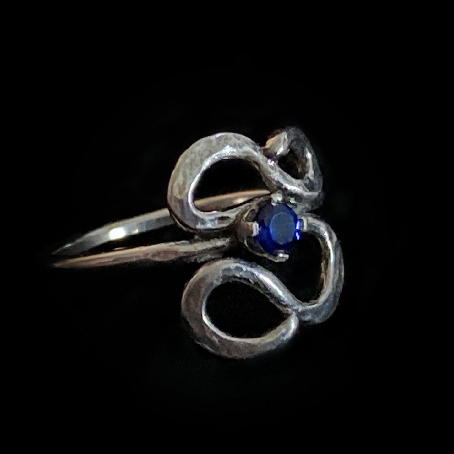 Beau - Sapphire & Sterling Silver RIng