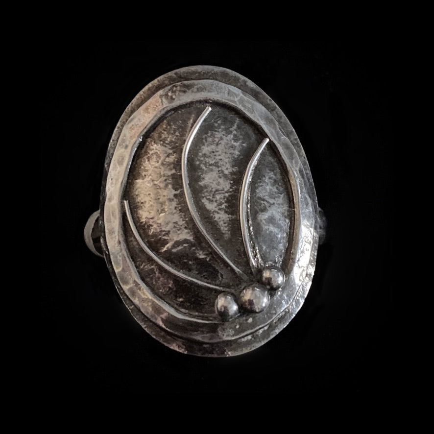 Shield - Handmade Sterling Silver Ring