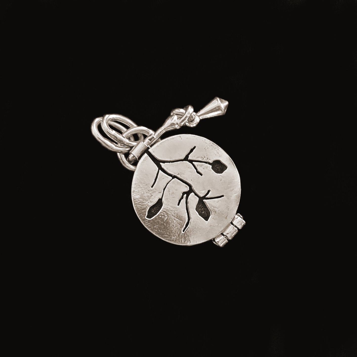 Semelee - Sterling Silver Locket Necklace