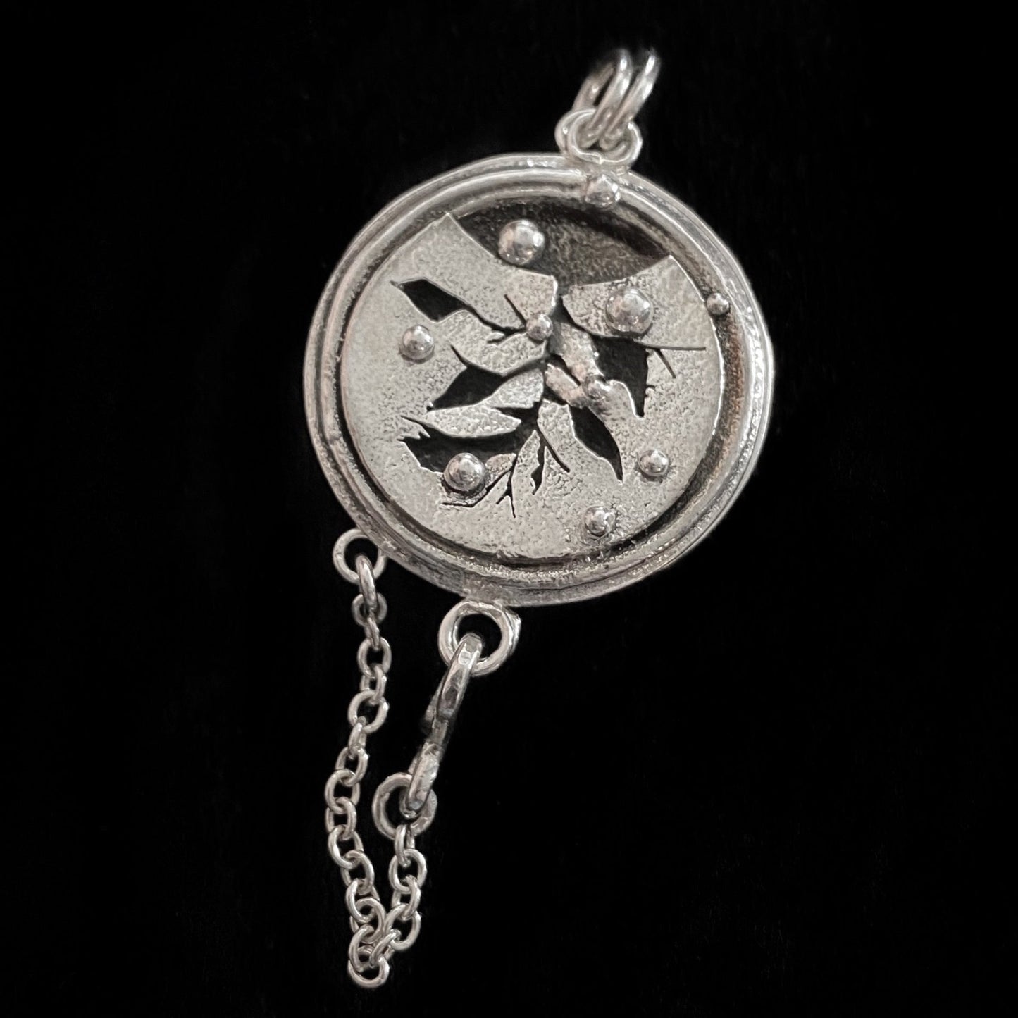 Demeter Sterling Silver Locket Necklace